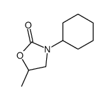 3-cyclohexyl-5-methyl-1,3-oxazolidin-2-one结构式