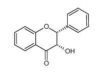 rac-trans-3-hydroxyflavanone Structure