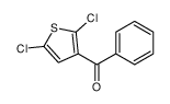 (2,5-dichlorothiophen-3-yl)-phenylmethanone结构式