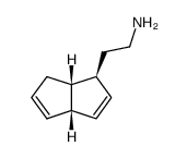 (+-)-2-((3ar,6ac)-1,3a,6,6a-tetrahydro-pentalen-1c-yl)-ethylamine结构式