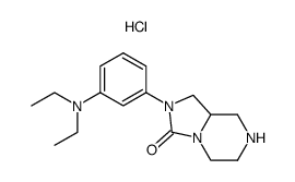 2-[3-(diethylamino)phenyl]hexahydroimidazo[1,5-a]pyrazin-3(2H)-one hydrochloride Structure