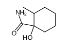 Cyclohexanecarboxamide, 1-hydroxy-2-methyl- (6CI) structure