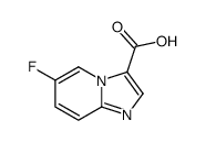 6-Fluoroimidazo[1,2-a]pyridine-3-carboxylic acid structure