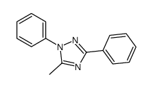 5-methyl-1,3-diphenyl-1,2,4-triazole结构式