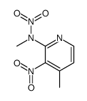 N-methyl-N-(4-methyl-3-nitropyridin-2-yl)nitramide Structure