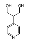 2-(吡啶-4-基)-1,3-丙二醇结构式