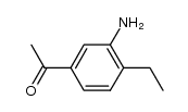 Acetophenone, 3-amino-4-ethyl- (6CI) structure