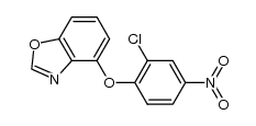 4-(2-chloro-4-nitrophenoxy)-1,3-benzoxazole Structure