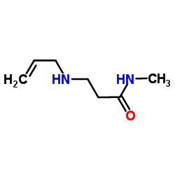 N3-Allyl-N-methyl-β-alaninamide结构式