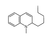 1-methyl-2-pentyl-1,2-dihydroquinoline Structure