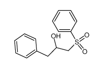 (+/-)-1-phenylsulphonyl-3-phenylpropan-2-ol Structure