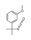 1-(2-isocyanatopropan-2-yl)-3-methoxybenzene Structure