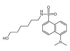 5-(dimethylamino)-N-(6-hydroxyhexyl)naphthalene-1-sulfonamide Structure