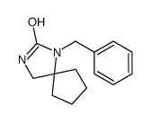1-benzyl-1,3-diazaspiro[4.4]nonan-2-one结构式