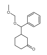 3-[(methoxymethoxy)(phenyl)methyl]cyclohexanone Structure