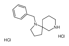 1-benzyl-1,9-diazaspiro[4.5]decane,dihydrochloride Structure