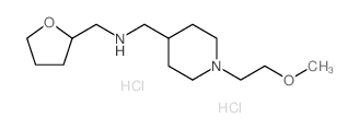 {[1-(2-Methoxyethyl)piperidin-4-yl]methyl}(tetrahy -drofuran-2-ylmethyl)amine dihydrochloride结构式
