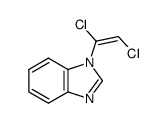 1-(1,2-dichloro-vinyl)benzimidazole结构式