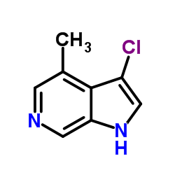 3-Chloro-4-Methyl-6-azaindole structure