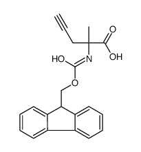 (S)-N-FMoc-2-(2'--propynyl)alanine Structure