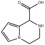 1,2,3,4-Tetrahydropyrrolo[1,2-a]pyrazine-1-carboxylic acid structure