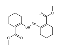 bis(2-carboxymethyl-1-cyclohexenyl)diselenide结构式