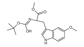 METHYL (S)-2-(N-BOC-AMINO)-3-(5-METHOXYINDOL-3-YL)PROPIONATE picture