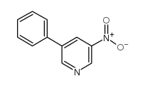 3-硝基-5-苯基吡啶结构式