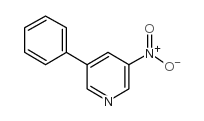 3-Nitro-5-phenylpyridine Structure