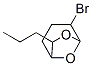 6,8-Dioxabicyclo3.2.1octane, 4-bromo-7-propyl-, (exo,exo)-结构式