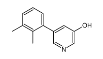 5-(2,3-dimethylphenyl)pyridin-3-ol结构式