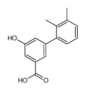 3-(2,3-dimethylphenyl)-5-hydroxybenzoic acid结构式