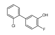 5-(2-chlorophenyl)-2-fluorophenol结构式