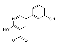 5-(3-hydroxyphenyl)-2-oxo-1H-pyridine-3-carboxylic acid Structure