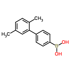 2',5'-dimethylbiphenyl-4-ylboronic acid结构式