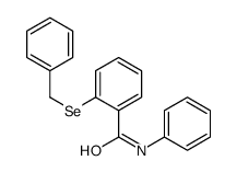 2-benzylselanyl-N-phenylbenzamide结构式