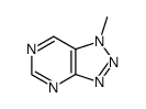 1H-1,2,3-Triazolo[4,5-d]pyrimidine, 1-methyl- (9CI) structure