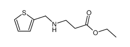 ethyl 3-[(2-thienylmethyl)amino]propionate结构式