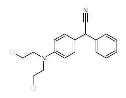 Benzeneacetonitrile,4-[bis(2-chloroethyl)amino]-a-phenyl- picture