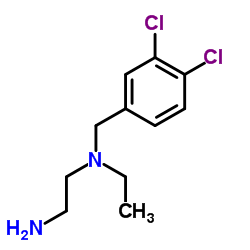 N-(3,4-Dichlorobenzyl)-N-ethyl-1,2-ethanediamine结构式