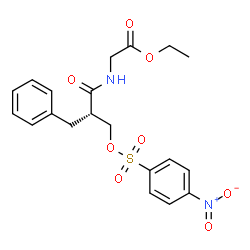 (S)-2-(2-苄基-3-(((4-硝基苯基)磺酰基)氧基)丙酰胺基)乙酸乙酯图片