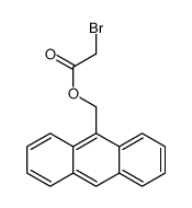 anthracen-9-ylmethyl 2-bromoacetate结构式