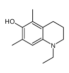 1-ethyl-5,7-dimethyl-3,4-dihydro-2H-quinolin-6-ol Structure