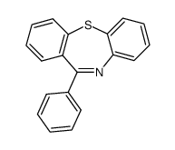 11-phenyldibenzo[b,f][1,4]thiazepine Structure