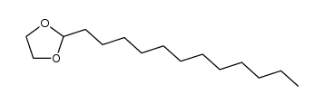 2-dodecyl-1,3-dioxolane结构式