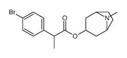 N-methyltropan-3-yl 2-(4-bromophenyl)propionate Structure