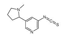 5-isothiocyanonicotine structure