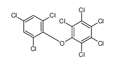 1,2,3,4,5-pentachloro-6-(2,4,6-trichlorophenoxy)benzene结构式