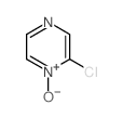 Pyrazine, 2-chloro-,1-oxide Structure