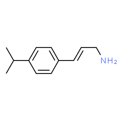 2-Propen-1-amine,3-[4-(1-methylethyl)phenyl]-(9CI)结构式